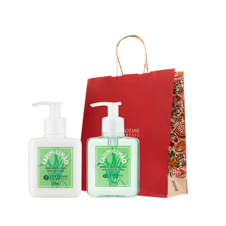 Presente com Sabonete L&iacute;quido e Lo&ccedil;&atilde;o Capim-Lim&atilde;o